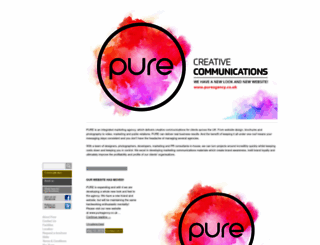 purecreativemarketing.net screenshot
