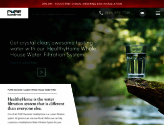 pureelementswater.com screenshot
