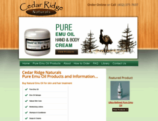 pureemuoilproducts.com screenshot