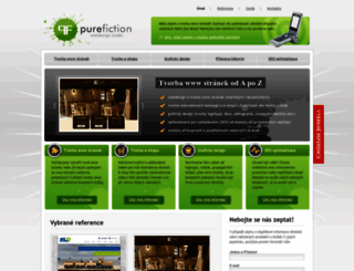 purefiction.cz screenshot