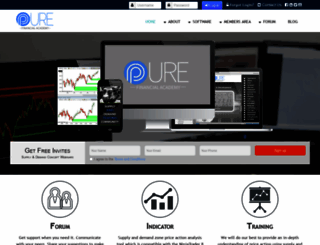 purefinancialacademy.com screenshot