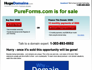 pureforms.com screenshot