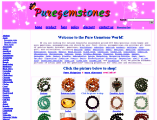 puregemstones.com screenshot