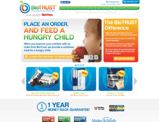 purehealth.biotrust.com screenshot