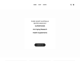 pureheartaustralia.com screenshot