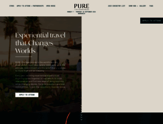 purelifeexperiences.com screenshot