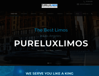 pureluxlimos.com screenshot