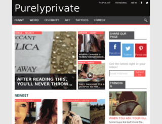 purelyprivate.net screenshot