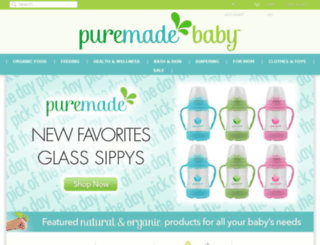 puremadebaby.com screenshot