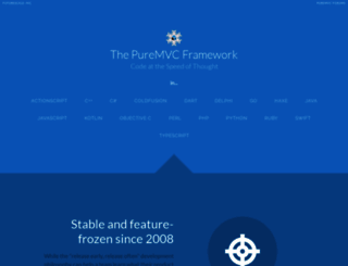 puremvc.org screenshot