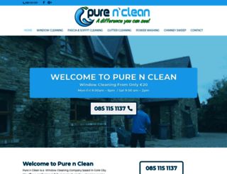 purenclean.ie screenshot