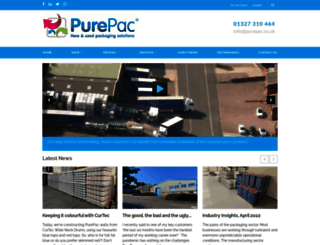 purepac.co.uk screenshot