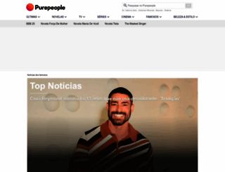 purepeople.com.br screenshot