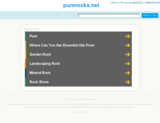 purerocks.net screenshot