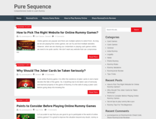 puresequence.com screenshot