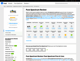 purespectrum.knoji.com screenshot