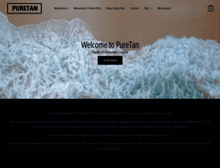 puretan.co.uk screenshot