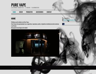 purevape.be screenshot