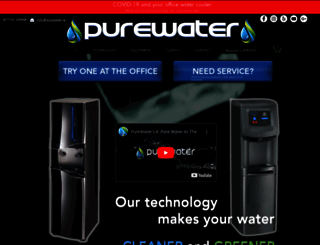 purewater-la.com screenshot