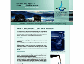 purewatercentral.co.nz screenshot
