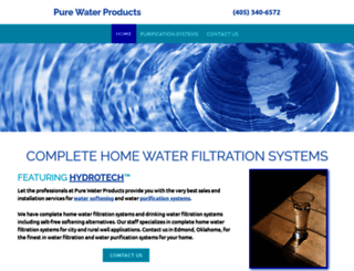 purewaterproductsok.com screenshot