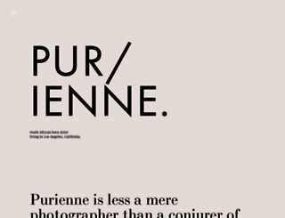 purienne.com screenshot