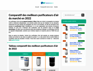 purificateurdair.org screenshot