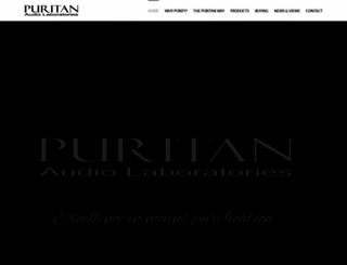 puritanaudiolabs.com screenshot