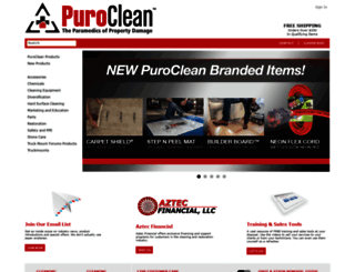 puroclean.interlinksupply.com screenshot