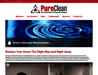 purocleanwaterdamagerestorationspringfieldmo.com screenshot