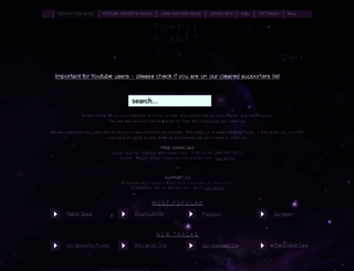 purple-planet.com screenshot