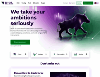 purple-trading.com screenshot