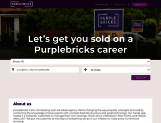 purplebrickscareers.co.uk screenshot