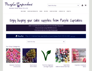 purplecupcakes.co.uk screenshot