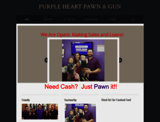 purpleheartpawn.com screenshot