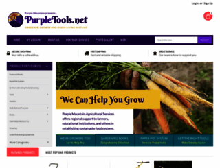 purplemountainorganics.com screenshot