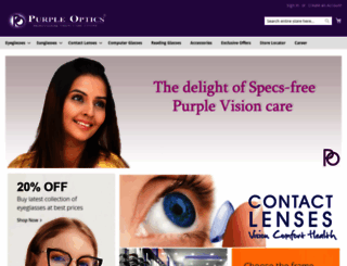 purpleoptics.com screenshot