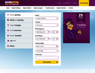purpleparking.com screenshot