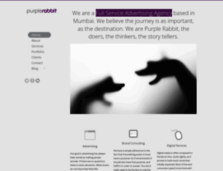 purplerabbit.in screenshot