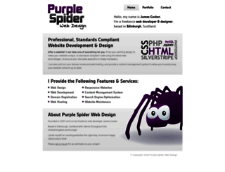 purplespider.com screenshot