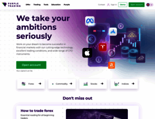 purpletrading.com screenshot