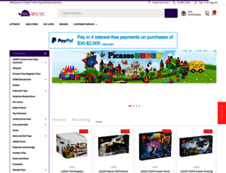 purpleturtletoys.com.au screenshot
