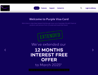 purplevisa.co.nz screenshot