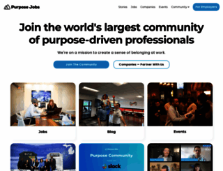 purpose.jobs screenshot