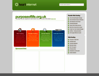 purposeoflife.org.uk screenshot