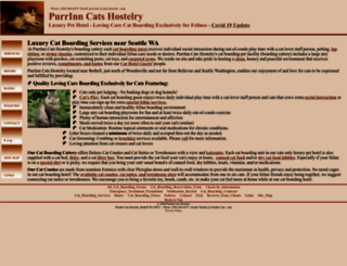 purrinncats.com screenshot