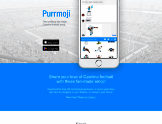 purrmoji.com screenshot