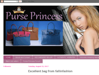 purse-princess.blogspot.com screenshot
