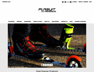 pursuitrollerskis.com screenshot
