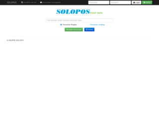 pusdat.solopos.com screenshot